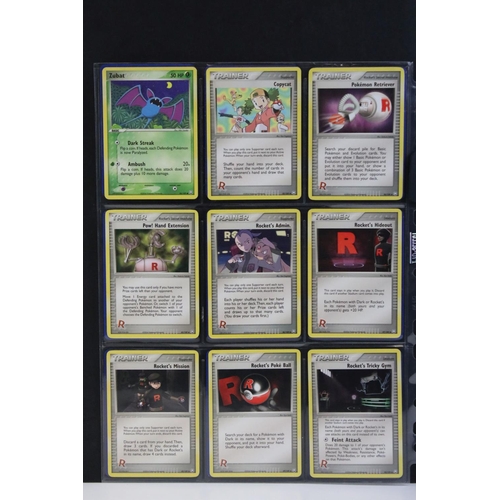 1566 - Pokémon Trading Cards - Complete Pokemon Ex Team Rocket Returns Set with both Secret Rares, no rever... 