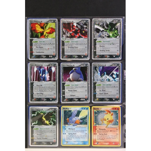 1566 - Pokémon Trading Cards - Complete Pokemon Ex Team Rocket Returns Set with both Secret Rares, no rever... 