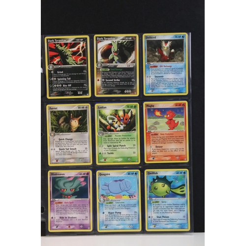 1566 - Pokémon Trading Cards - Complete Pokemon Ex Team Rocket Returns Set with both Secret Rares, no rever... 