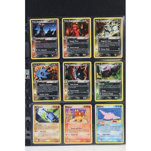 1566 - Pokémon Trading Cards - Complete Pokemon Ex Team Rocket Returns Set with both Secret Rares, no rever... 