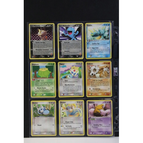 1566 - Pokémon Trading Cards - Complete Pokemon Ex Team Rocket Returns Set with both Secret Rares, no rever... 