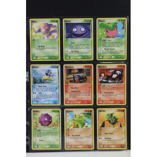 1566 - Pokémon Trading Cards - Complete Pokemon Ex Team Rocket Returns Set with both Secret Rares, no rever... 