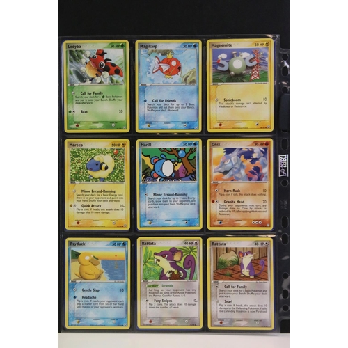 1566 - Pokémon Trading Cards - Complete Pokemon Ex Team Rocket Returns Set with both Secret Rares, no rever... 