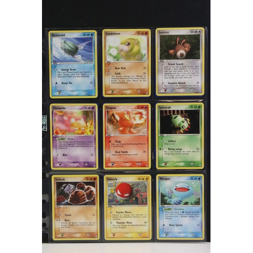 1566 - Pokémon Trading Cards - Complete Pokemon Ex Team Rocket Returns Set with both Secret Rares, no rever... 