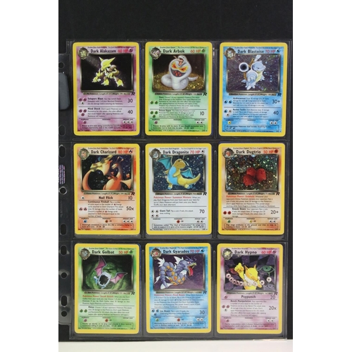 1567 - Pokémon Trading Cards - Complete Wizards Of The Coast Pokemon Team Rocket Set with 19 x first editio... 