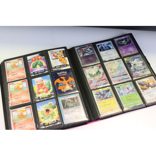 1572 - Pokémon Trading Cards - Collection of pokemon cards featuring Japanese & English cards spanning in a... 