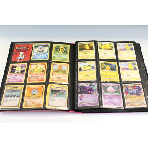 1572 - Pokémon Trading Cards - Collection of pokemon cards featuring Japanese & English cards spanning in a... 