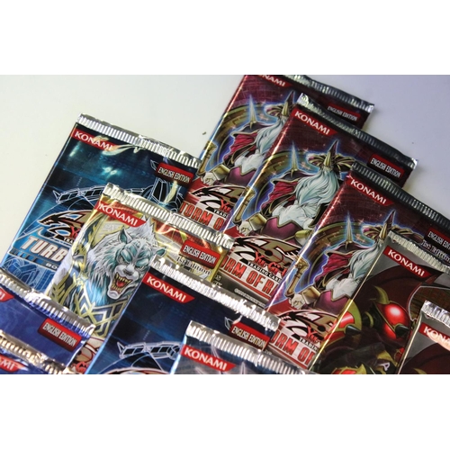 1578 - Yu-Gi-Oh! Trading Cards - 29 Sealed Yu Gi Oh packs to include 4 x Turbo Pack Booster Three, 3 x Stor... 