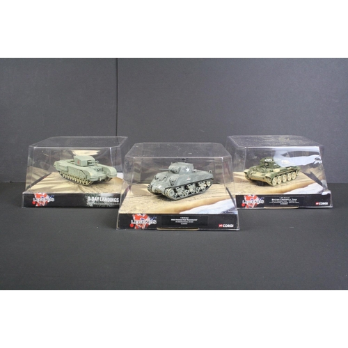 1038 - Nine boxed Corgi 1/50 Legends D Day Landings 60th Anniversary 1944-2004 diecast models to include CC... 