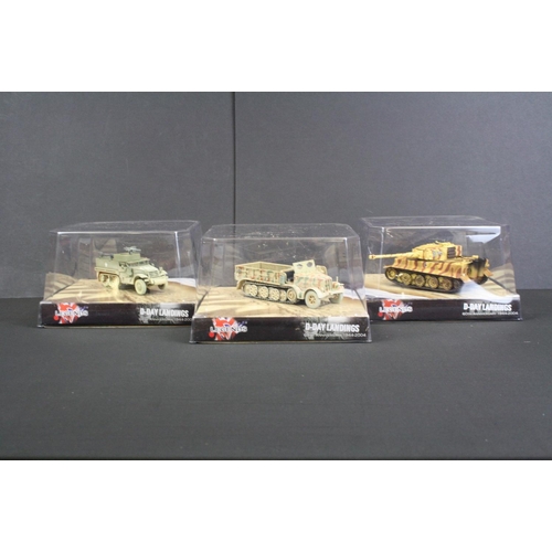 1038 - Nine boxed Corgi 1/50 Legends D Day Landings 60th Anniversary 1944-2004 diecast models to include CC... 