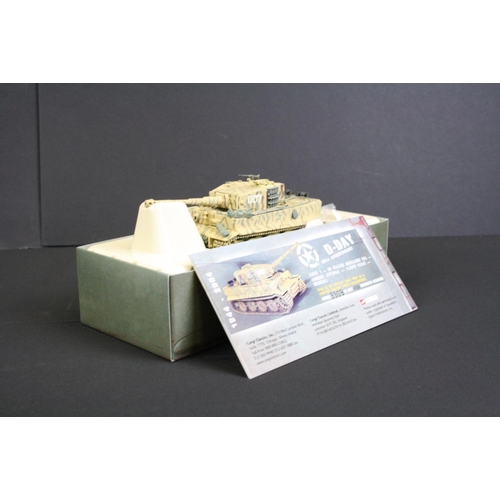 1042 - Ten Boxed Corgi D-Day 60th Anniversary 1:50 diecast models to include US60204 Panther AUSF A, CC6060... 