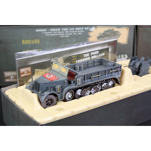 1054 - Six Boxed Corgi WWII ' The Push Through Holland & Germany ' 1:50 diecast models to include CC60008, ... 