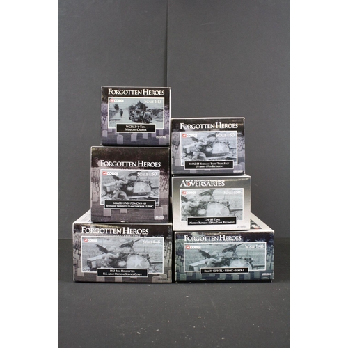 1057 - Six Boxed Corgi Forgotten Heroes diecast models, 1:43 to 1:50 scale, to include 4 x Korean War Serie... 