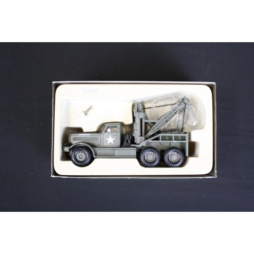 1064 - Five Boxed Corgi Classics Fighting Vehicles ltd diecast models to include 07501, 55101, 69902, 66501... 