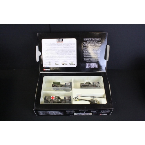 1067 - Six Boxed Corgi military-related multi-model sets to include 4 x 'A Century of War' (CS90023, CS9002... 