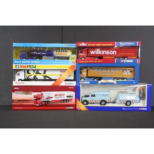 1072 - 20 Boxed Corgi diecast model trucks to include 15007 Guinness Scammell Scarab, 59529 Guinness - ERF ... 