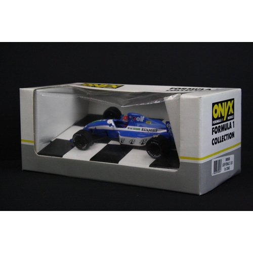 1128 - 13 Boxed Burago 1/24 diecast models to include 10 x Grand Prix collection (6118 Pacific Grand Prix, ... 