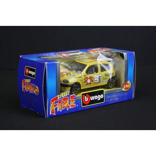 1129 - 36 Boxed diecast models to include 22 x Burago 1/43 Street Fire models, 5 x Teamsters, 3 x Maisto sp... 