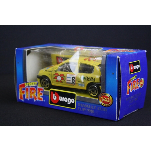 1129 - 36 Boxed diecast models to include 22 x Burago 1/43 Street Fire models, 5 x Teamsters, 3 x Maisto sp... 