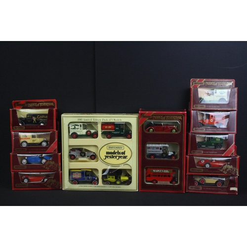 1133 - 35 Boxed Matchbox Models of Yesteryear diecast models, featuring Grand Prix examples and multi-model... 