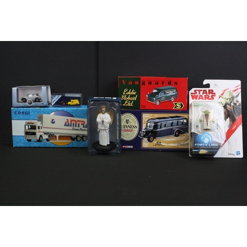 1134 - Group of 16 boxed diecast models, mostly commercial vehicles, to include Corgi, Lledo, Cararama, Oxf... 