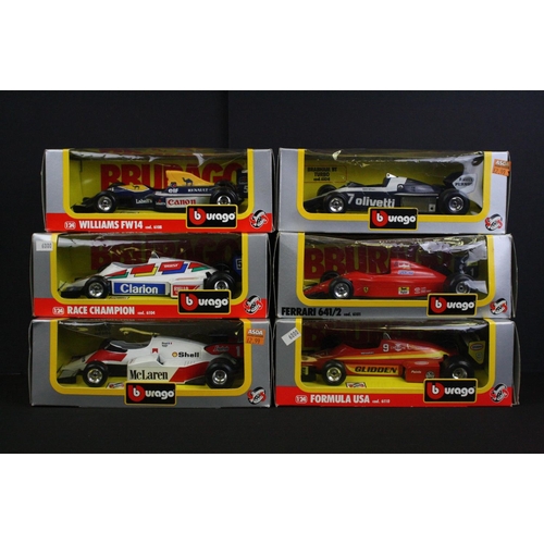 1135 - 11 Boxed diecast models to include 7 x Burago 1/24 scale (1526 Bijoux Collection, 6106, 6108, 6104, ... 