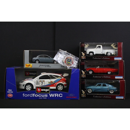 1135 - 11 Boxed diecast models to include 7 x Burago 1/24 scale (1526 Bijoux Collection, 6106, 6108, 6104, ... 