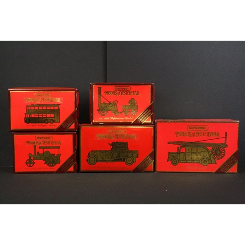 1136 - 10 Boxed diecast models to include 6 x Matchbox Models of Yesteryear (Y12, Y10, Y21, YS38. Y9 & YTF6... 