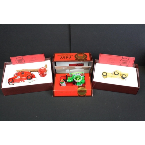 1136 - 10 Boxed diecast models to include 6 x Matchbox Models of Yesteryear (Y12, Y10, Y21, YS38. Y9 & YTF6... 