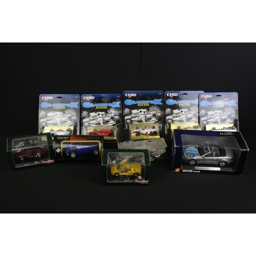 1142 - Around 60 boxed diecast models to include Corgi, Lledo, Kentoys, Saico, Realtoy, Vitesse, etc, featu... 