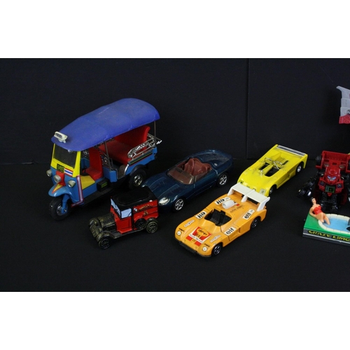 1143 - Large collection of diecast & plastic models to include Corgi, Maisto, Majorette, Solido, Matchbox a... 