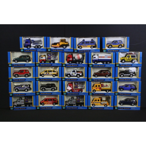 1153 - 45 Boxed Autocraft Road Monster diecast models to include Saloon Series examples. diecast ex, boxes ... 