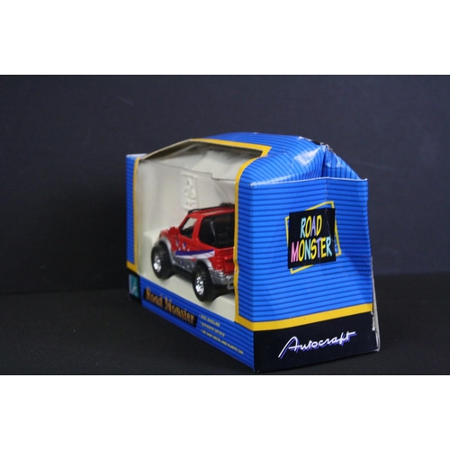 1153 - 45 Boxed Autocraft Road Monster diecast models to include Saloon Series examples. diecast ex, boxes ... 