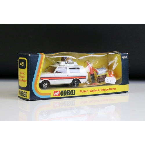 1002 - Four boxed Corgi emergency service diecast model sets to include 405 Chevrolet Superior 61 Ambulance... 