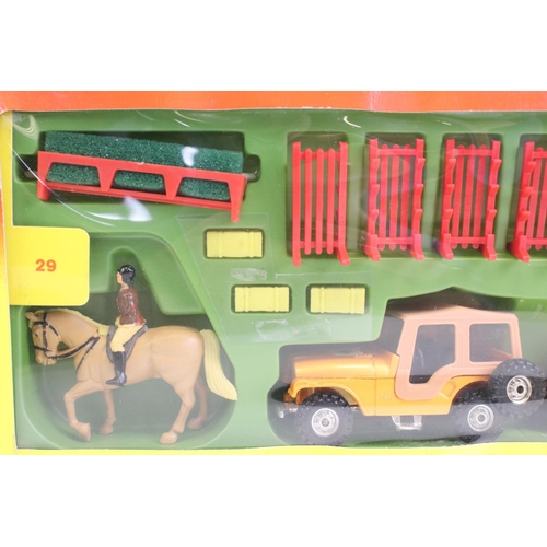 1003 - Four boxed Corgi horse & pony related diecast model sets to include 29 Pony Club, 47 Pony Club, 1105... 