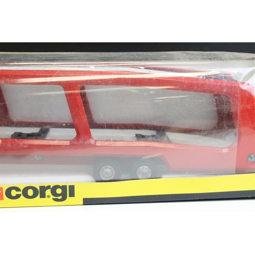 1005 - Two boxed Corgi Car Transporter diecast models to include 1170 & 1159, diecast ex, boxes show wear w... 