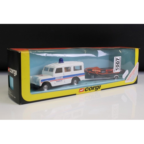 1007 - Four boxed Corgi emergency service related diecast model sets to include 33 SLRG Wasserrettung Rescu... 