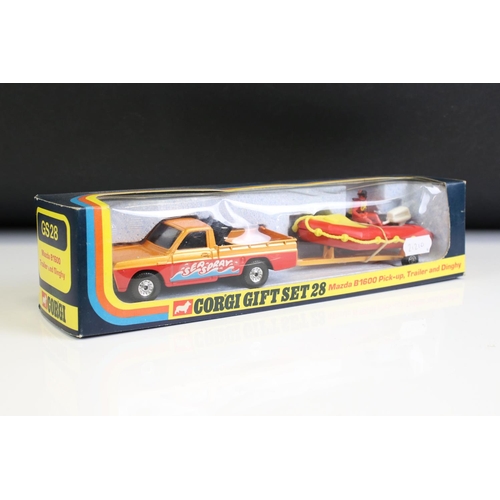 1007 - Four boxed Corgi emergency service related diecast model sets to include 33 SLRG Wasserrettung Rescu... 