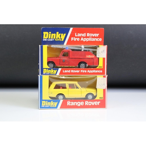 1016 - 13 Boxed Dinky diecast models to include 678 Air Sea Rescue Launch, 263 Airport Fire TRRescue Tender... 