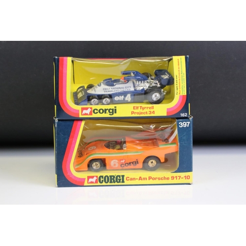 1017 - Seven boxed Corgi diecast models to include 191 McLaren Formula 1, 2 X 161 Elf Tyrrell Project 34 (d... 