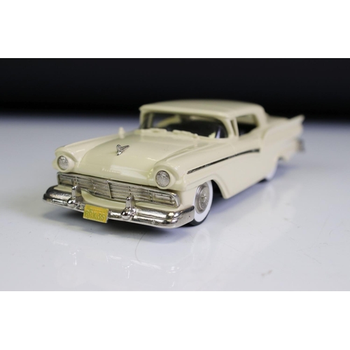 1025 - Four Boxed The Brooklin Collection metal models to include BRK 35 1957 Ford Fairline Skyliner, BRK. ... 