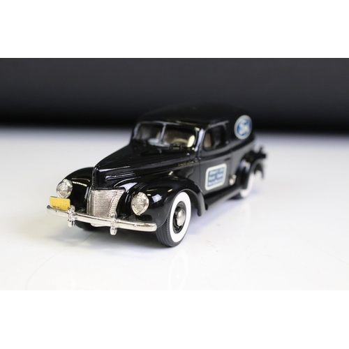 1025 - Four Boxed The Brooklin Collection metal models to include BRK 35 1957 Ford Fairline Skyliner, BRK. ... 