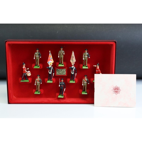 143 - Three boxed ltd Britains metal figure sets, all numbered no 1 of the run, to include 5392 The 9th/12... 