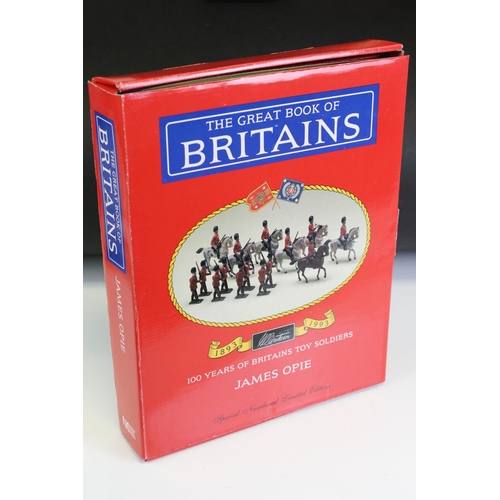 147 - Ltd edn The Great Book of Britains 100 Years of Britains Toy Soldiers by James Opie, complete and ex