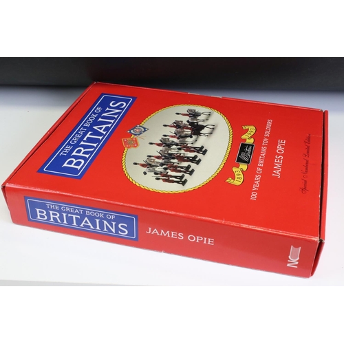 147 - Ltd edn The Great Book of Britains 100 Years of Britains Toy Soldiers by James Opie, complete and ex