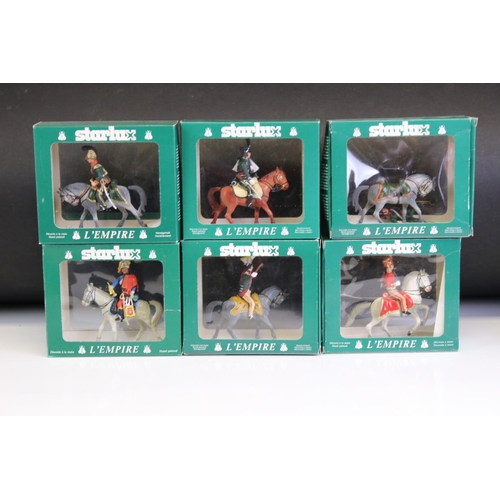 150 - 23 Boxed metal figure sets to include 13 x Starlux, 2 x Britains Redcoats, Britains 43162 Victoria C... 