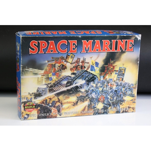 168 - Games Workshop / Fantasy Gaming - Three boxed Space Marine 0352 sets, contents unchecked and differ ... 