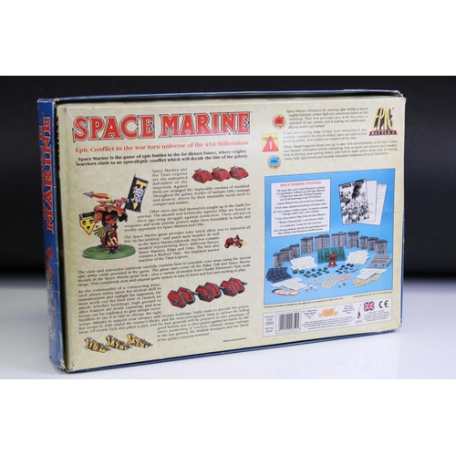 168 - Games Workshop / Fantasy Gaming - Three boxed Space Marine 0352 sets, contents unchecked and differ ... 