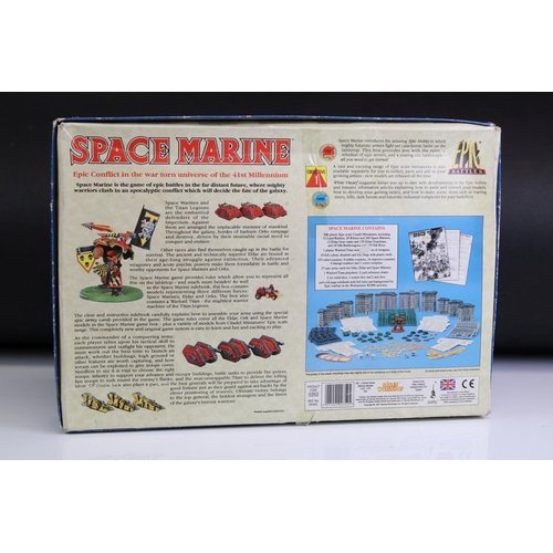 168 - Games Workshop / Fantasy Gaming - Three boxed Space Marine 0352 sets, contents unchecked and differ ... 