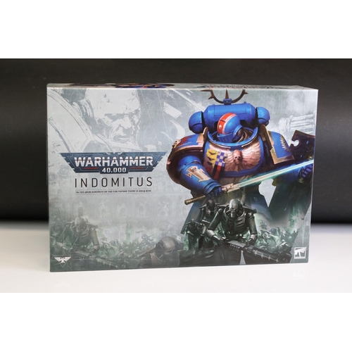 171 - Games Workshop / War Gaming - Two boxed Warhammer 40000 Indomitus sets, full contents unchecked but ... 